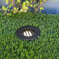 LaTerrace HD Cast Brass Louvered Cover Adjustable In-ground Well Light