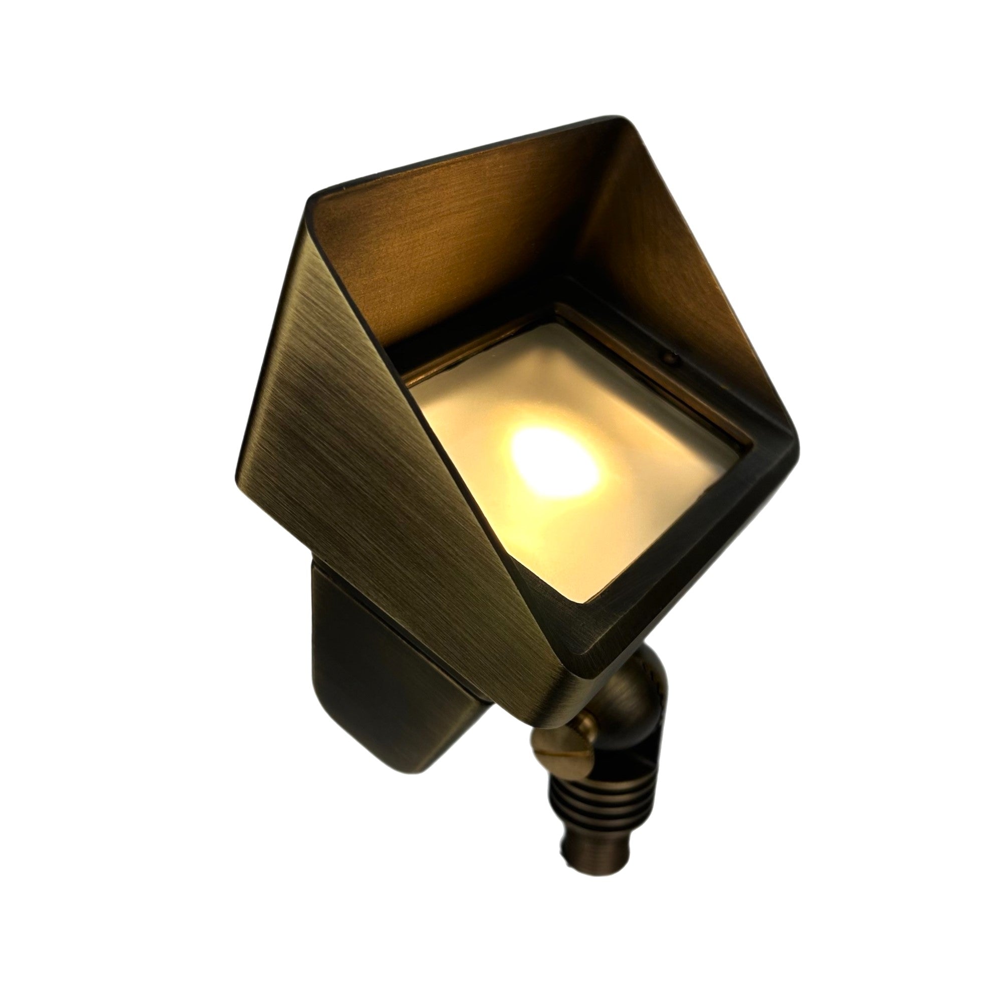 LaGarde Solid Cast Brass Flood Light 12V Bronze