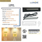 Lamia Cast Brass Step & Deck Light Gun Metal Black