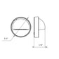 Lascala Cast Brass Surface Mount Deck/Step Light