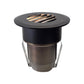 LaTerrace HD Cast Brass Louvered Cover Adjustable In-ground Well Light