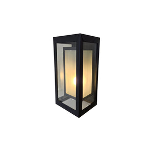 LeMans Solid Brass Craftsman Wall Sconce Lantern