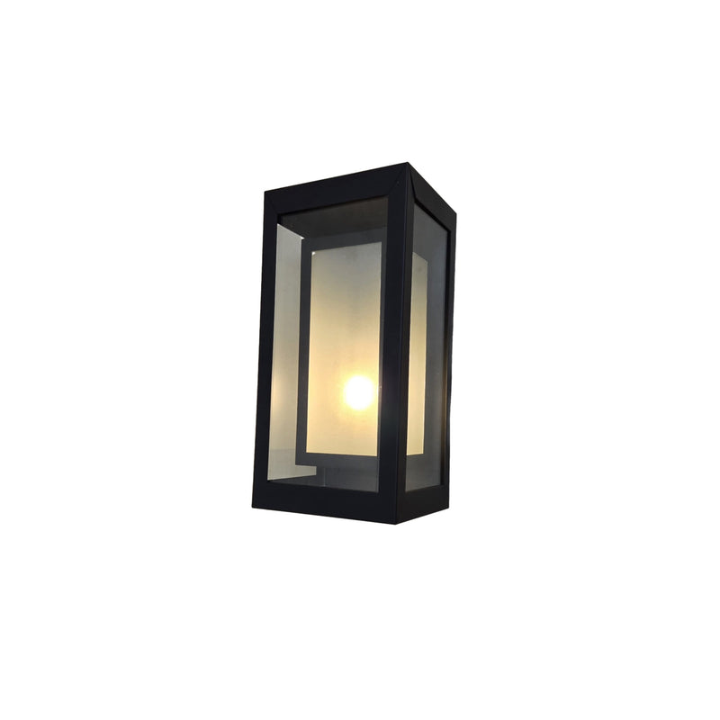 LeMans Solid Brass Craftsman Wall Sconce Lantern