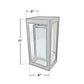 LeMans Solid Brass Craftsman Wall Sconce Lantern by Lumiere Lighting