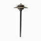 LeTemple Cast Brass Natural Bronze Pathway Light