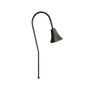 LeLis Solid Brass Garden Pathway Light Natural Bronze