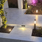Lucide Solid Brass Bollard Path Light Outdoor Landscape Lighting