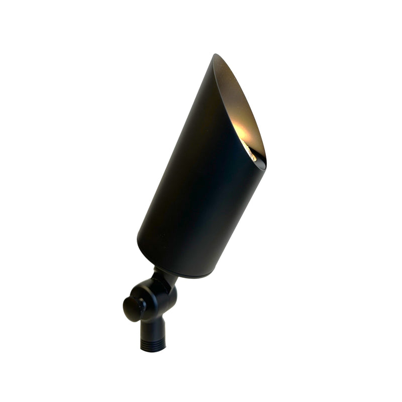 Luciole Solid Cast Brass Directional Spot Light Gun Metal Black