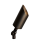 Luciole Cast Brass Directional Spotlight For Outdoor Low Voltage Lighting by Lumiere Lighting