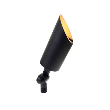 Luciole Solid Cast Brass Directional Spot Light Gun Metal Black
