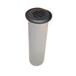 Luffa Louvered Cover Solid Cast Brass Mini In-Ground Deck Recessed Light by Lumiere Lighting