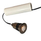Luffa Louvered Solid Cast Brass Mini In-ground / Deck / Recessed Light