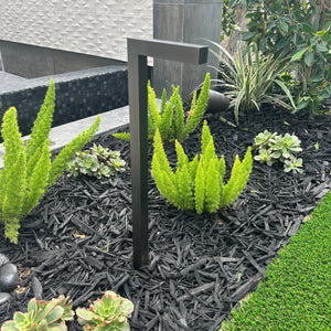 Luminaire Contemporary Solid Brass Natural Bronze Pathway Light