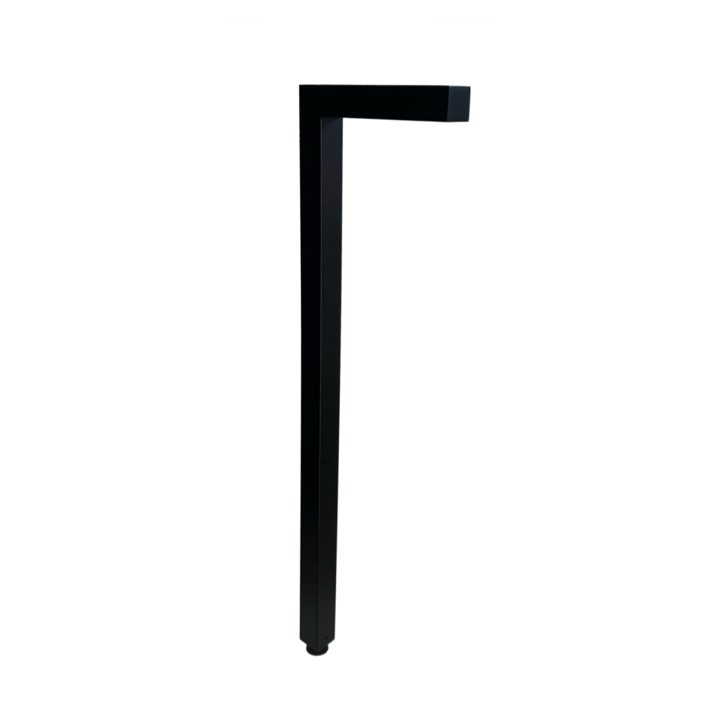 Luminaire Contemporary Solid Brass Black Pathway Light