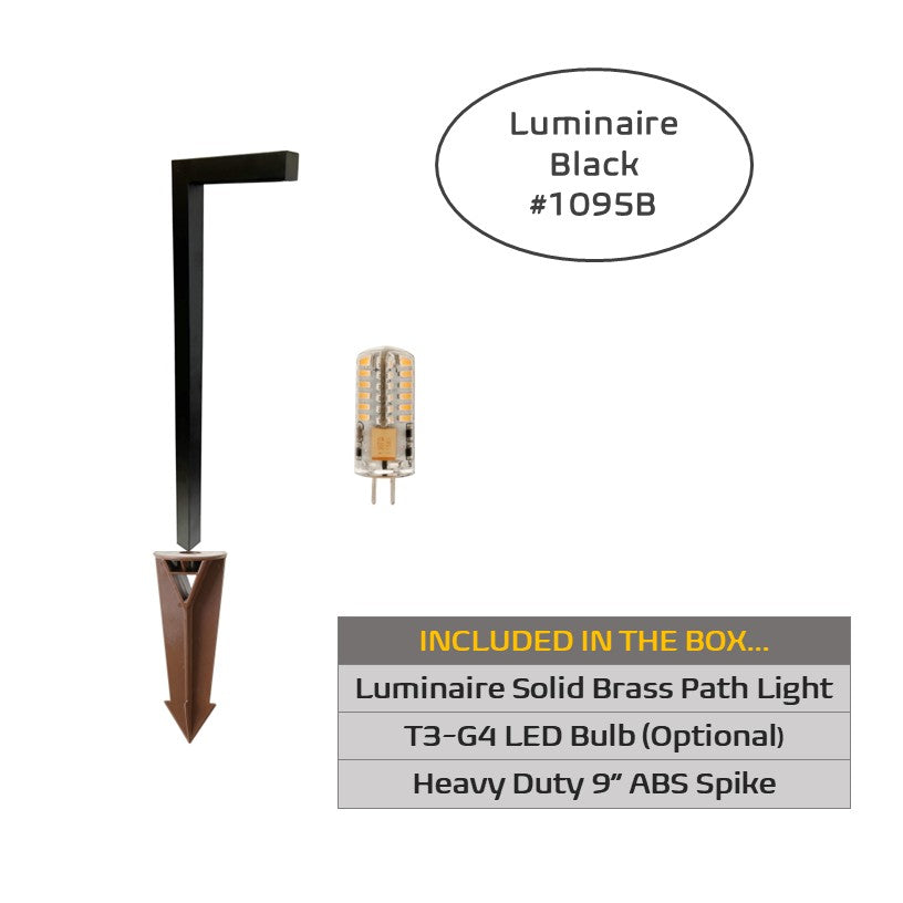 Luminaire 4 Pack Solid Brass Contemporary Path & Area Lights by Lumiere Lighting