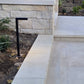 Noir Luminaire Solid Brass Contemporary Pathway Light Gun Metal Black