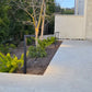 Luminaire Solid Brass Contemporary Pathway Light Natural Bronze