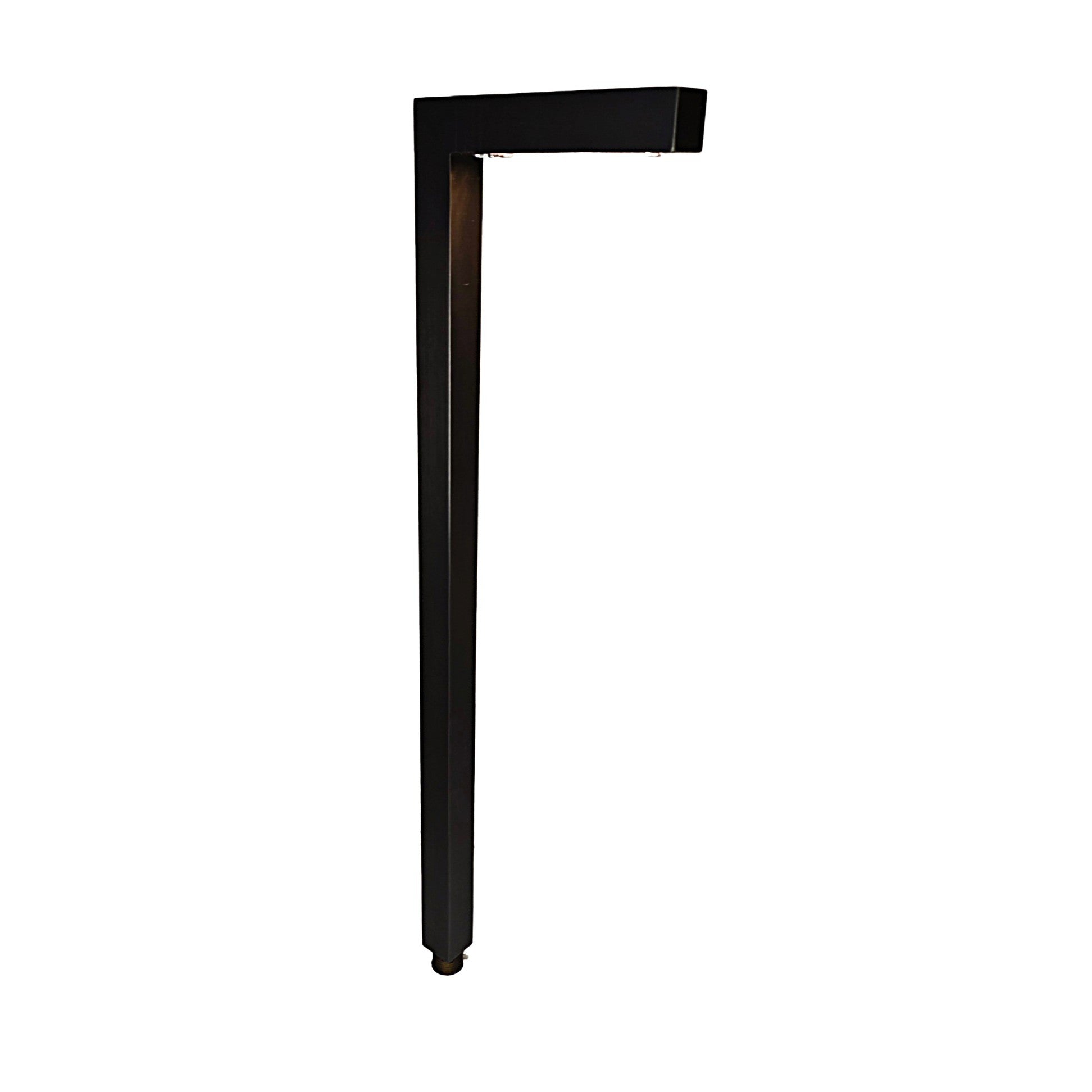 Noir Luminaire Contemporary Solid Brass Path Light Outdoor Landscape Lighting by Lumiere Lighting