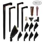Pack IV - Cast Brass Outdoor Landscape Path & Spot Lighting Set by Lumiere Lighting