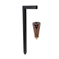 Luminaire Contemporary Solid Brass Black Path Light
