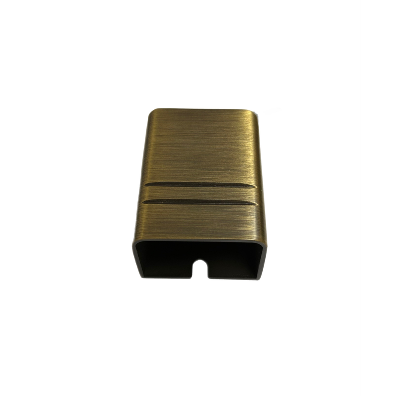 Lustre Solid Cast Brass Deck Step Light Natural Bronze