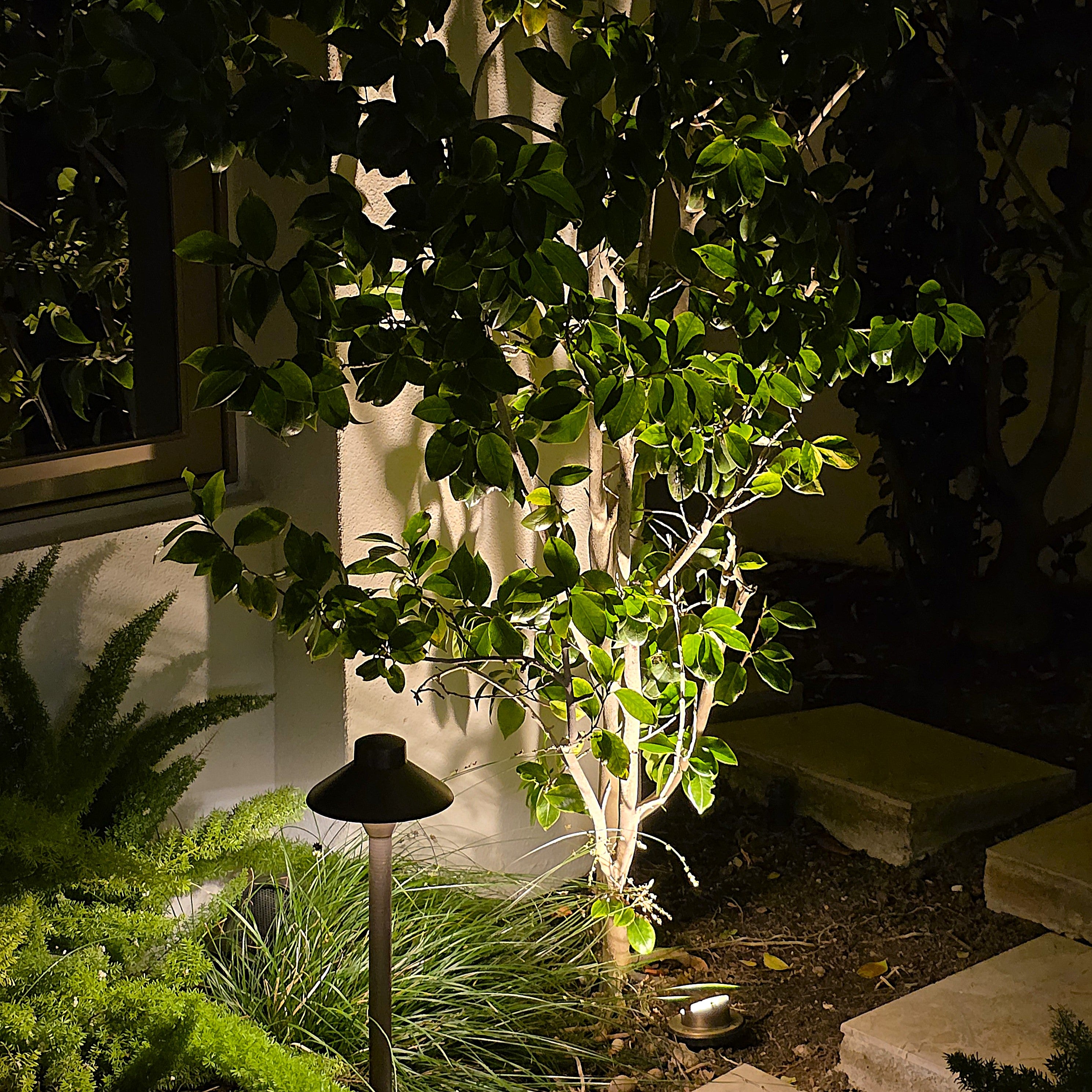 Marais Cast Brass In Ground Well Light 12V Outdoor
