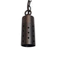 Petite Suspendu Cast Brass Pedant-Hanging Light by Lumiere Lighting