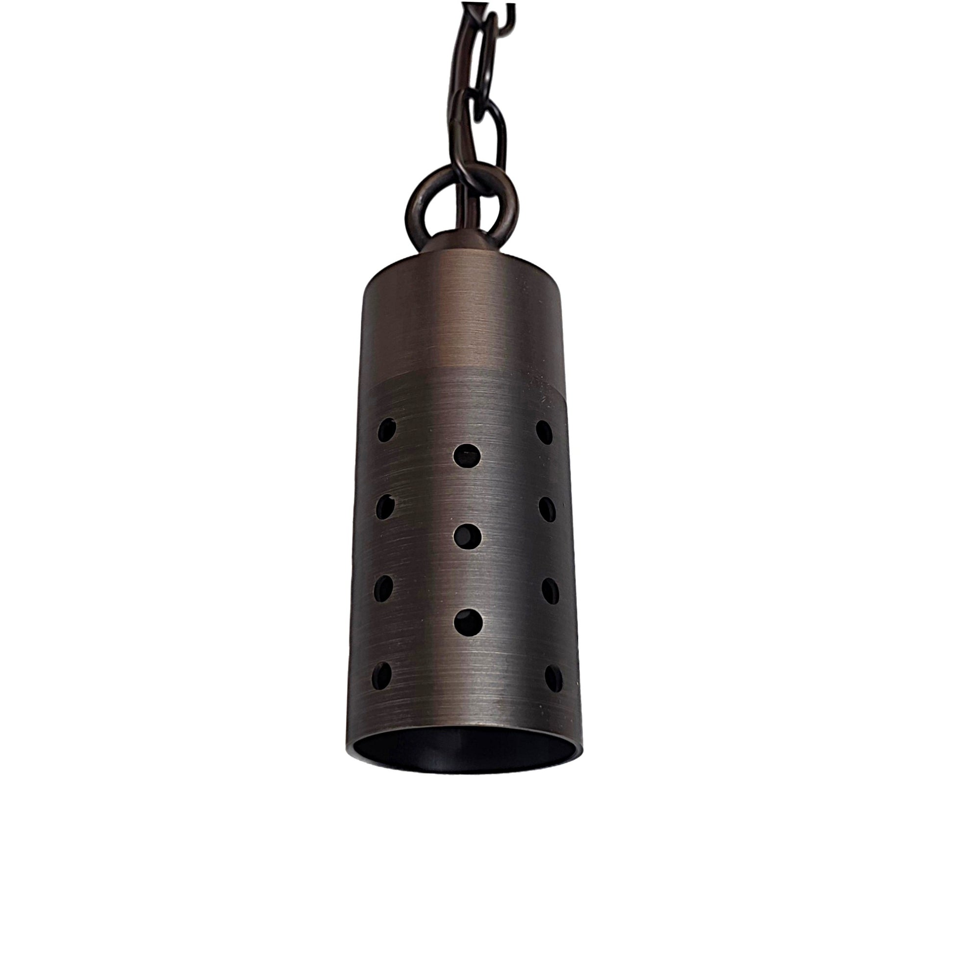 Petite Suspendu Cast Brass Pedant-Hanging Light by Lumiere Lighting
