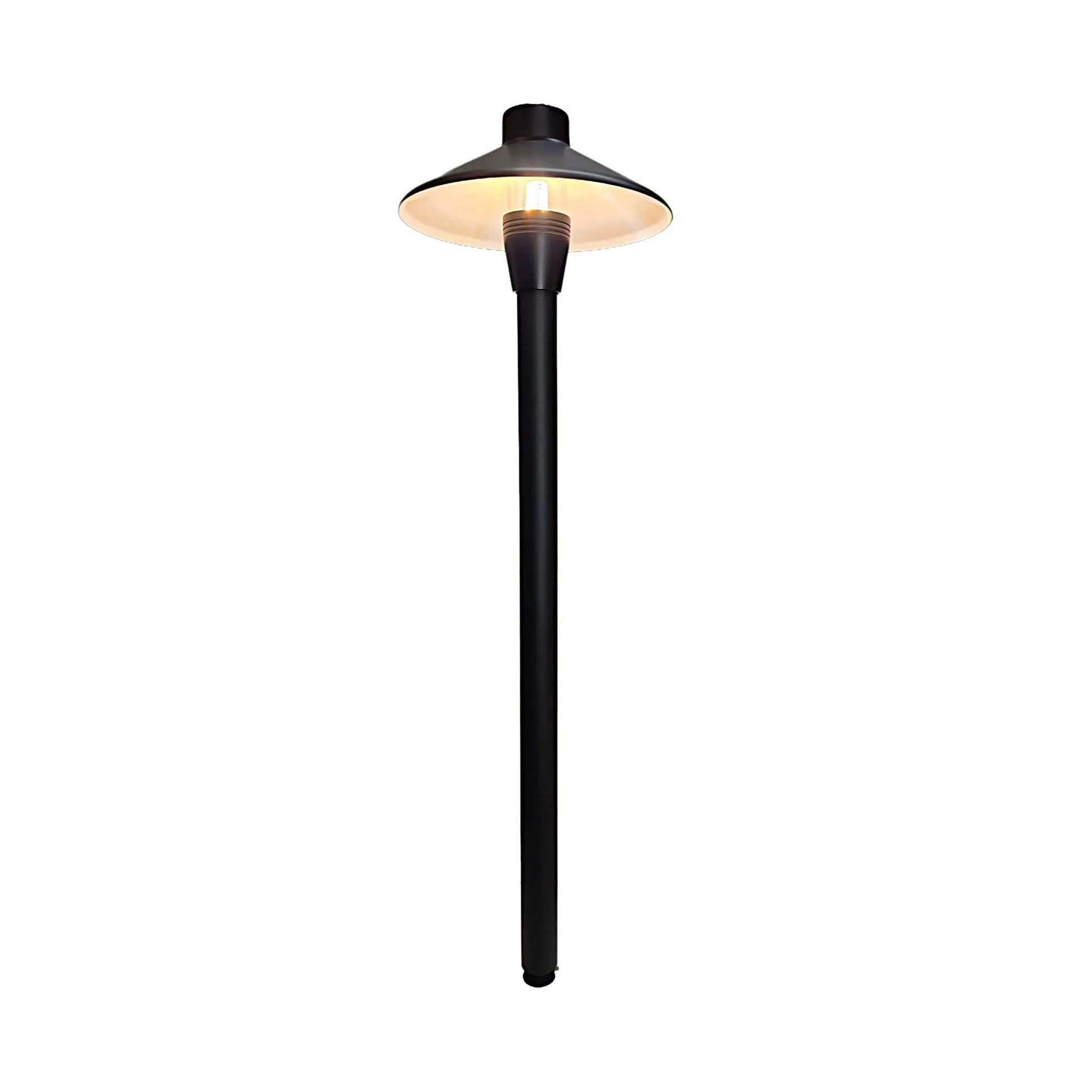 Chapelle Cast Brass Path Light Outdoor Landscape Lighting by Lumiere Lighting