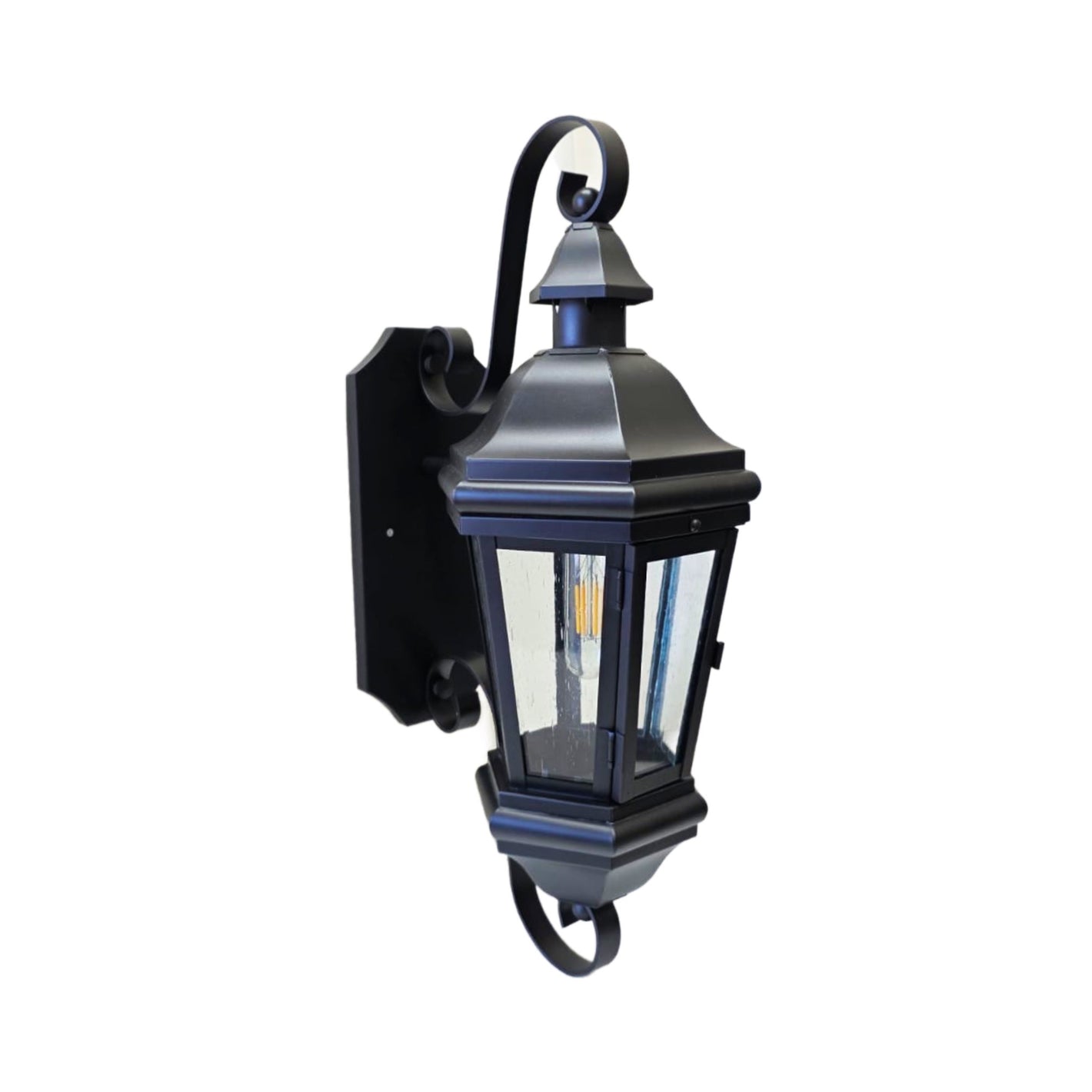 Normandie Solid Brass Craftsman Wall Sconce Light