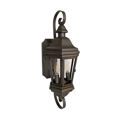 Normandie Solid Brass Craftsman Wall Sconce Light by Lumiere Lighting