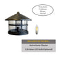 Notre Dame Solid Brass Craftsman Column Pilaster Lantern Light