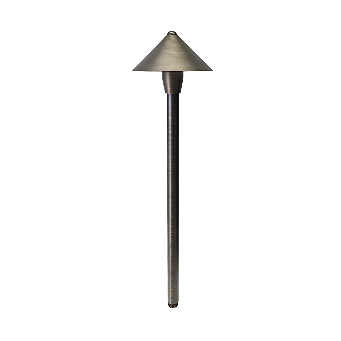 Olympique Cast Brass Pathway Light Natural Bronze