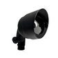 Ovale Solid Cast Brass Flood Light Black