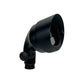 Ovale Solid Cast Brass Flood Light Black