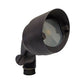 Ovale Solid Cast Brass Flood Light Natural Bronze