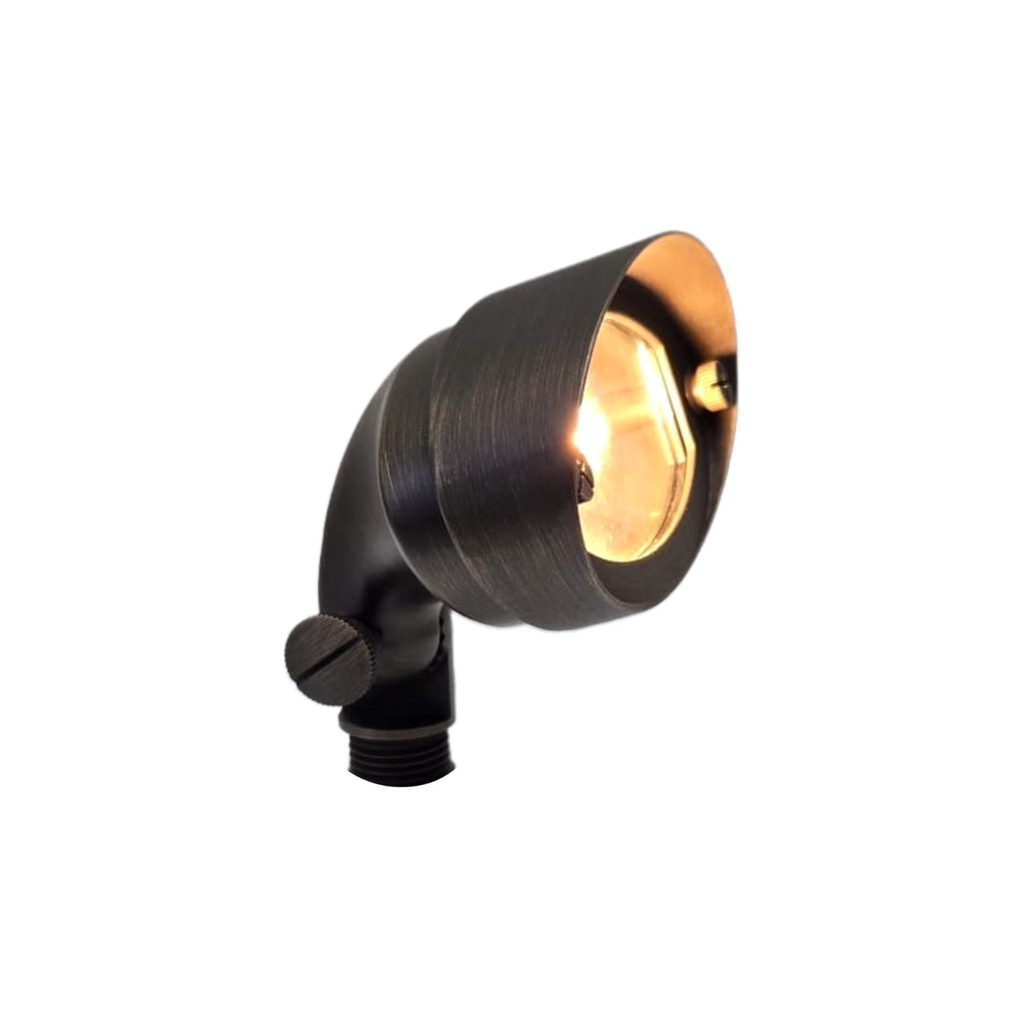 Ovale Solid Cast Brass Flood Light Natural Bronze