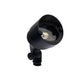Ovale Solid Cast Brass Flood Light Black