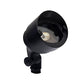Ovale Solid Cast Brass Flood Light Black