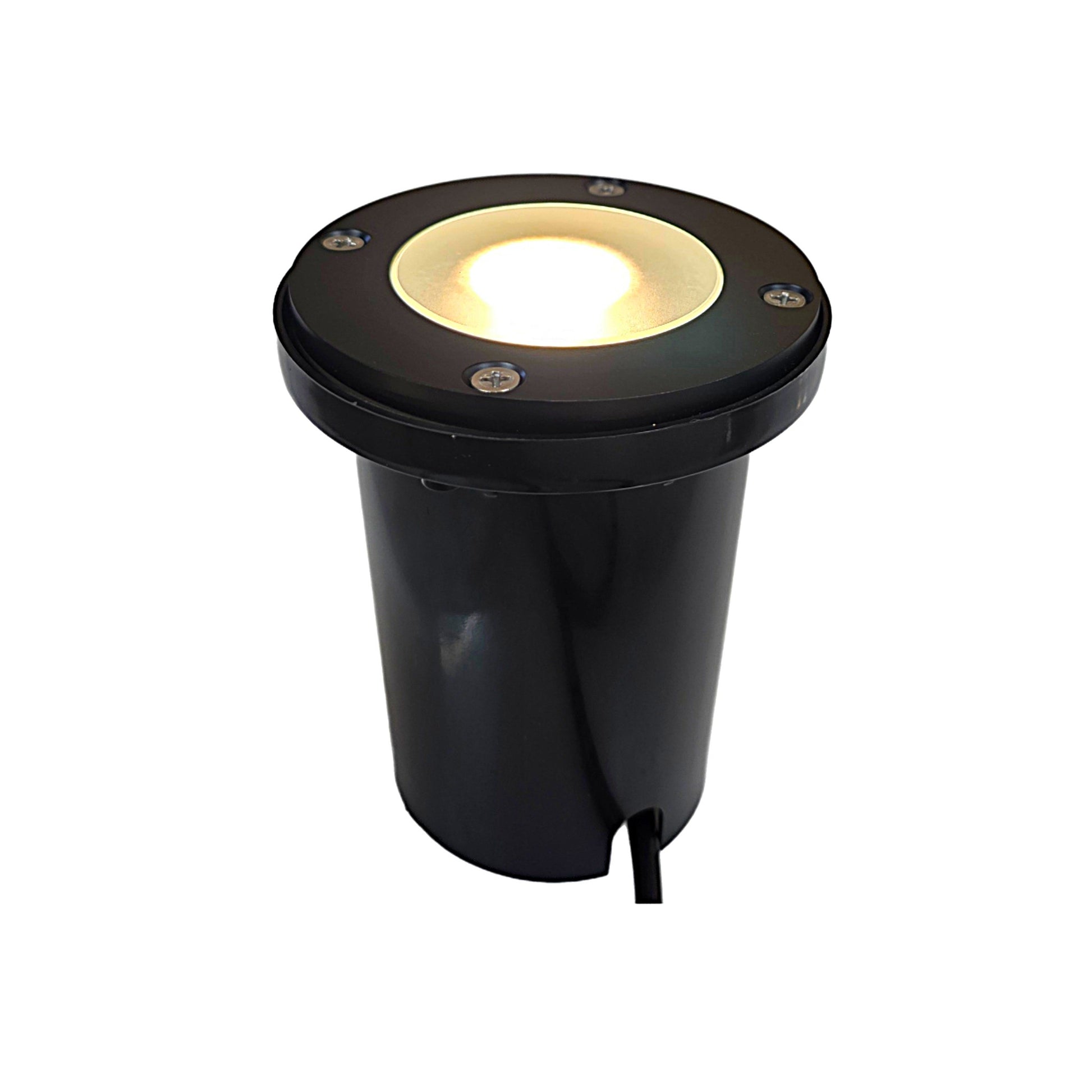 Palomer Cast Brass In-Ground Well Light 12V Outdoor Landscape Lighting by Lumiere Lighting