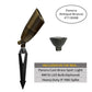 Panora Cast Brass Antique Bronze Spot Light
