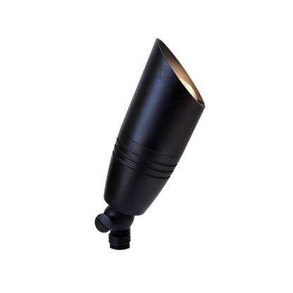 Noir Panora Solid Cast Brass Directional Spot Light - Black