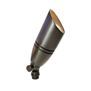 Panora Cast Brass Directional Spotlight For Outdoor Low Voltage Lighting by Lumiere Lighting