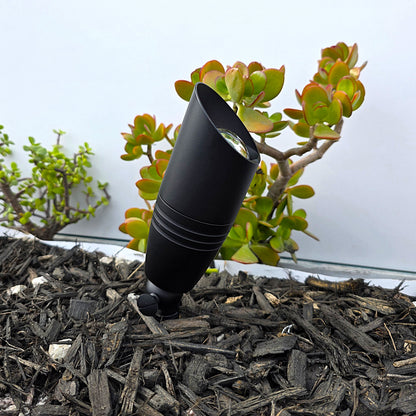 Panora Cast Brass Directional Spotlight For Outdoor Low Voltage Lighting by Lumiere Lighting
