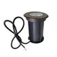 Pave Solid Brass Adjustable In-ground Well Light Natural Bronze