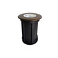 Pave Solid Brass Adjustable In-ground Well Light Natural Bronze