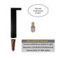 Persee Craftsman Solid Brass Contemporary Pathway Light