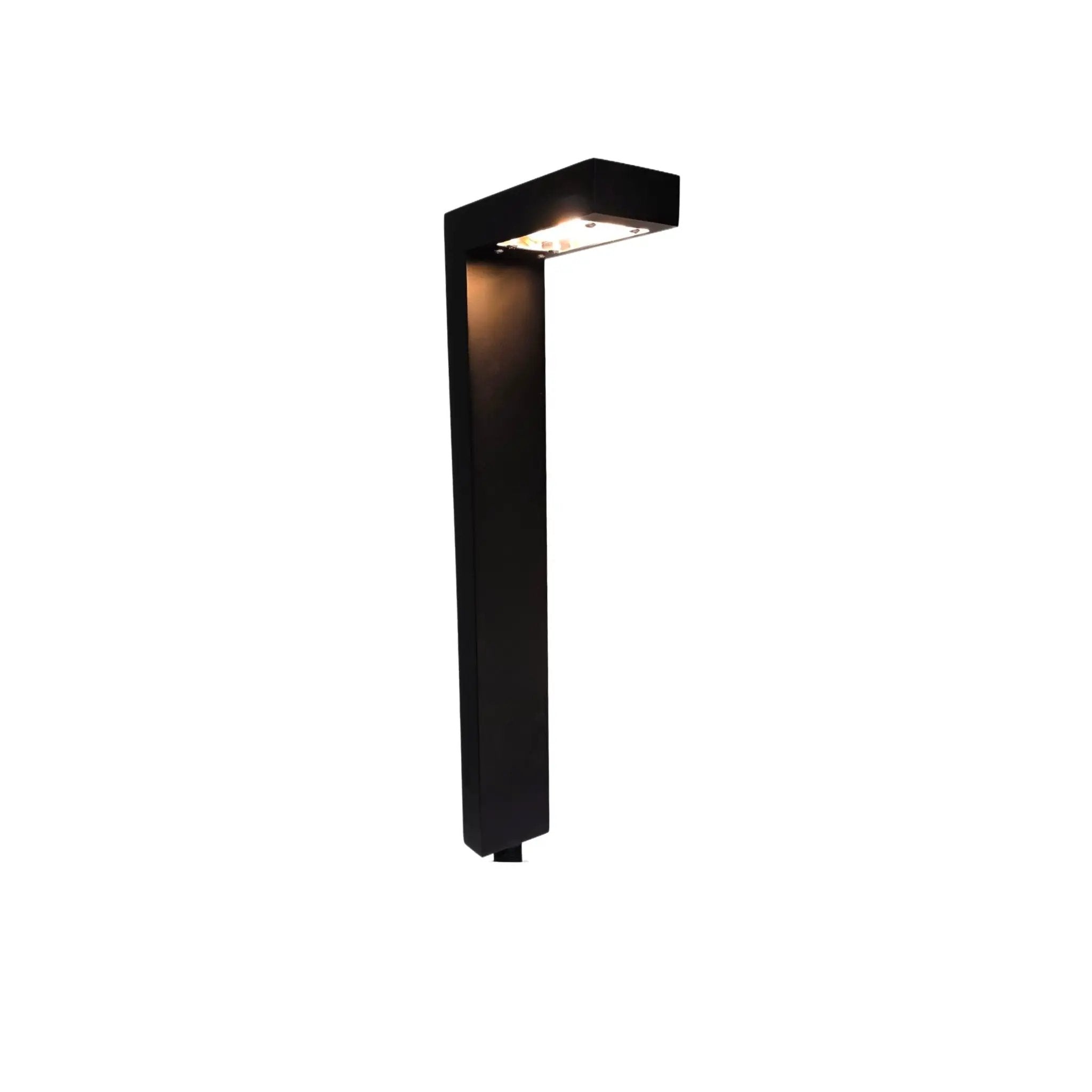 Persee Cast Brass Contemporary Path Light Outdoor Landscape Lighting by Lumiere Lighting / Premium Outdoor Lighting