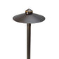 Phare Cast Brass Adjustable Path Light Natural Bronze