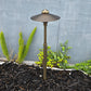 Phare Cast Brass Adjustable Path Light Natural Bronze